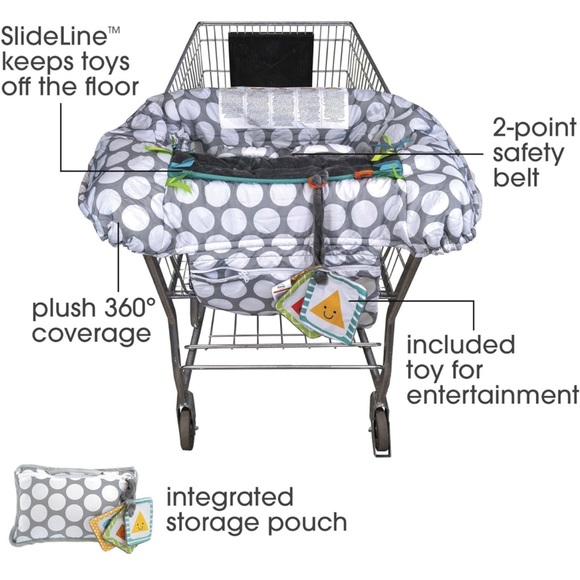 Boppy Shopping Cart & High Chair Cover - Picture 3 of 3